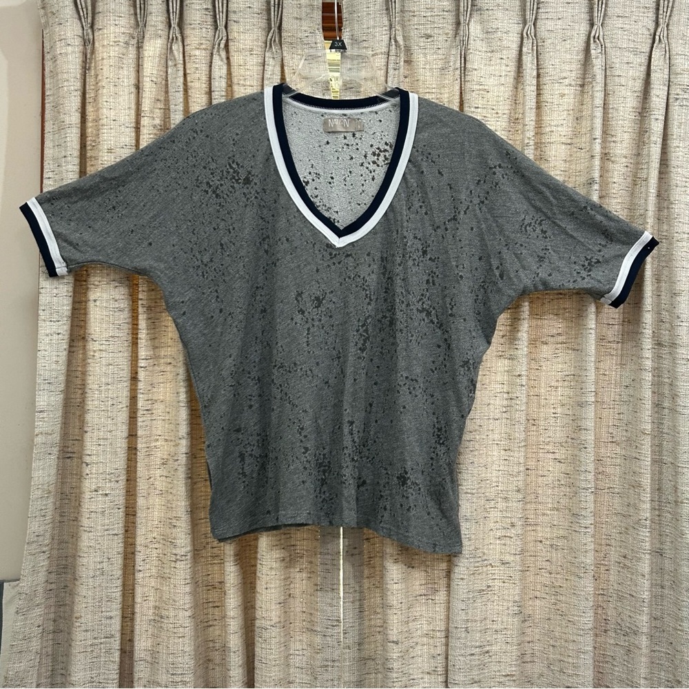 Nation Ltd. V-Neck Burnout Tee